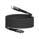 Verbatim 60W Magnetic Sync & Charge Cable 4.72 in  Black