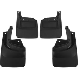 Mud Flaps Splash Guards for Jeep Wrangler Rubicon 2023-2024 Front and Rear Mud Guards 1 Set