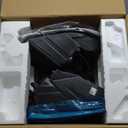 Headlights for 2009-2018 Dodge Ram 1500, for 2010-2018 Dodge Ram 2500 3500 with High/Low beam Bulbs, Driver & Passenger Side(ONLY fit Quad-Hole Single Headlight) (OE Replacement, A/Chrome Housing Amber Reflector Clear Lens)