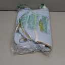 Pickleball Bag for Women, Quilted Stylish Sling Bag, Adjustable Shoulder Strap, 2 Storage Compartment Holds Paddles, Balls,Shoes (Beige)