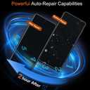 Ferilinso [Auto Dust Install] 3 Pack Inside Screen Protector for Samsung Galaxy Z Flip 7 [Phone Case Friendly], with 3 Pack Back Tempered Glass Film Accessories