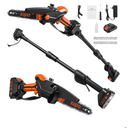 Brand: xilpo
2-in-1 Cordless Pole Saw,8 Inch Electric Pole Chainsaw for Tree Trimming with 21V Battery, Auto Oiling, 15 FT Max Extension Portable Pole Saws for Aerial logging, pruning, landscaping
