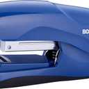 Bostitch Office Heavy Duty Stapler, 40 Sheet Capacity, No Jam, Half Strip, Fits into the Palm of Your Hand, For Classroom, Office or Desk, Navy Blue