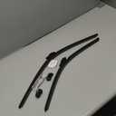 ClixWipers 28" + 24" High Performance Premium Automotive Replacement Windshield Wiper Blades, Passenger and Driver Side Wiper Blade Designed For All Weather & Winter Conditions (Set of 2)