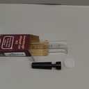 Sourdough Aliquot Jar Set with Pump and Stand, Dough Rise Measuring Tube for Bread Baking, Transparent Acrylic Container with Silicone Base and Cleaning Brush (Acrylic, white)