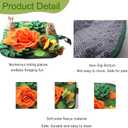 Rabbit Foraging Mat Bunny Snuffle Mat for Small Animals Interactive Puzzle Toy Feed Mat for Rabbits Bunnies Guinea Pigs Hamsters Puppies Chinchillas 17.7 Inches Suit