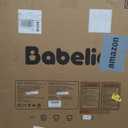 Babelio Baby Gate for Doorways and Stairs, 26''-40'' Auto Close Dog/Puppy Gate, Easy Install, Pressure Mounted, No Drilling, fits for Narrow and Wide Doorways, Safety Gate w/Door for Child and Pets