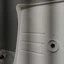 7 code Large Dish Drying Rack, 2-Tier Dish Racks for Kitchen Counter, Detachable Large Capacity Dish Drainer Organizer with Utensil Holder, Dish Drying Rack with Drain Board, White