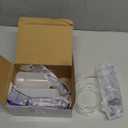 Geiserailie 8 Pcs Jaw Surgery Soft & Liquid Diet Kit 2 Large Plastic Syringe with Tube 2 Wash Bottles Squeeze 2 Curved Syringes Jaw Surgery Recovery Supplies for Eating and Drinking Liquid Food