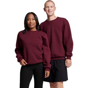 Russell Athletic Men's Dri Power Crew Neck Sweatshirt (Medium, Maroon)