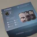 TEEHO TE002 Fingerprint Door Lock - Keyless Entry Electronic Keypad Deadbolt with 2 Backup Keys - Auto Lock - Easy Installation - Smart Locks for Front Door - Satin Nickel