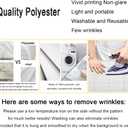 MEHOFOND 7x5ft First Holy Communion Mi Bautizo Blue Backdrop for Boys God Bless Party Decorations Blue Watercolor Photography Background Happy Birthday Photo Booth Props