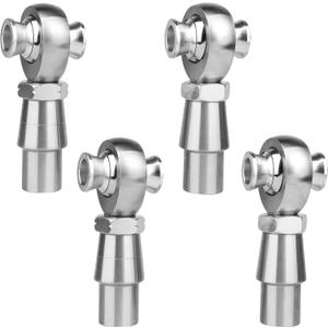 3/4'' Heim Joint Rod End Kit, .750" Chromoly Joints Panhard Kit, 2 Set Left and Right Hand Thread with Tube Adapter and Jam Nut, 3/4'' Rod End Heim Joint for Steering Kit, Suspension, Traction Bars