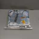 Oval Fall Tablecloth,Thanksgiving Fall Harvest Pumpkin Table cloth,Blue and White Buffalo Plaid Polyester Waterproof Wrinkle-resistant Durable Tablecloth for Autumn,Thanksgiving,Home Decor 60x120In