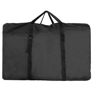 Uranshin 600D Oxford Fabric Large Outside Chair Storage Bag, Black, 43.3 x 29.13 x11.02 inches, Zipper Closure, Portable, Durable, Ideal for Zero Gravity, Reclining, Camp, Beach, Wheelchair Chairs