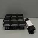 GIGALUMI Solar Outdoor Lights,12 Pack LED Solar Lights Outdoor Waterproof, Solar Walkway Lights Maintain 10 Hours of Lighting for Your Garden, Landscape, Path, Yard, Patio, Driveway