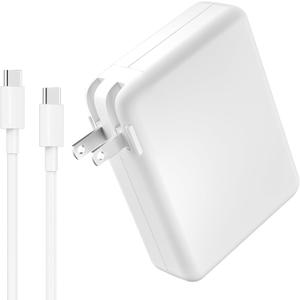 MacBook Pro Charger - 140W USB-C Charger Fast Charger for MacBook Pro & MacBook Air, iPad Pro, Samsung Galaxy and All USB-C Devices, 6.6 ft USB-C Cable Included