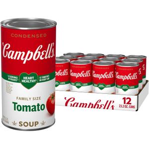 Campbell's Condensed Healthy Request Tomato Soup, 23.2 Ounce Can (Pack of 12) est buy Oct 11 2026