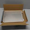 Sumzzz Stainless Steel Cutting Board for Kitchen, 2-in-1 Double-Sided Chopping Board, Food Grade Stainless Steel/PP, Easy to Clean, Large Size, Non-Slip, 16”×11”