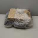 Waffle Knit Throw Blanket, Luxury Cozy Chunky Knit Throw Blanket for Couch, 50 x 60 Inch Thick Ultra-Soft Feather Yarn Knitted Blanket for Sofa, Bed, Home Decor - Grey