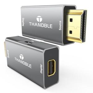 THANDBLE HDMI to Mini DisplayPort Adapter 4K 60Hz, HDMI Souce to Mini DP Monitor Converter, Male to Thunderbolt 2 Female Compatible with Laptops, Graphics Cards, PS5, AMD,NVIDIA-1 Pack