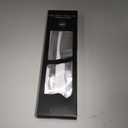 Adorox Elegant Cake Knife and Server Set Stainless Steel with Crystal Handle - Perfect for Weddings Anniversaries,and Special Celebrations (Sliver)