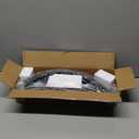 Dicasser Firewood Rack Outdoor and Indoor Firewood Storage, 24 INCH Double Coated Fire Wood Organizer, Waterproof Rustproof Stable Log Holder and Fireplace Decor, Black