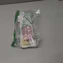 BTArtboxnails XCOATTIPS French Tip Press On Nails - Pink Glitter Base Long Square Press On Nails, 90 Pcs Salon Quality Soak Off Soft Gel Nail Tips Extension in 15 Sizes