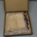 Lallisa 3 Tier Cupcake Stand Wooden Rustic Tiered Serving Tray Square Cupcake Tower Cake Stand Farmhouse Decor Dessert Table Display Set Cookie Candy Buffet Holder for Wedding Home Tea Party Birthday