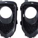 Pair Fog Light Cover Front Bumper Lamp Bezel Replacement for Kia Sorento 2011 2012 2013 Left and Right Side 865231U010