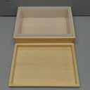 Honeydak Large Soap Molds 74 oz Rectangle Silicone Liner for 9 Bar Mold with Wooden Box and Lid Soap Making Molds for DIY Handmade Soap Making Tools Supplies