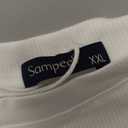 Sampeel Women's Blouse, White, XXL