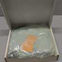 0.5 Tog 1.0 Tog Baby Sleep Sack, Unisex Cotton Toddler Sleeping Sack for Babies, 2-Way Zipper Baby Wearable Blanket (3-6 Months, Light Green)