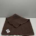 Waffle Bath Mat,Super Absorbent Non Slip Bathroom Rug,Brown 24x36inch,Machine Washable Ultra Soft Floor Mats
