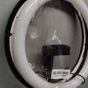 UBeesize 12'' LED Ring Light with 62'' Tripod Stand, Selfie Ring Light for Video Recording, Live Streaming, TikTok & YouTube, Compatible with iPhone & Android (Black)