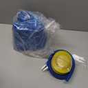 Peanut Ball for Physical Therapy 90 * 45cm with Pump, Lancisism Exercise Yoga Ball Enhance Balance Flexible Seating for Kids Adults Core Strength Training Labor Birthing (Blue)