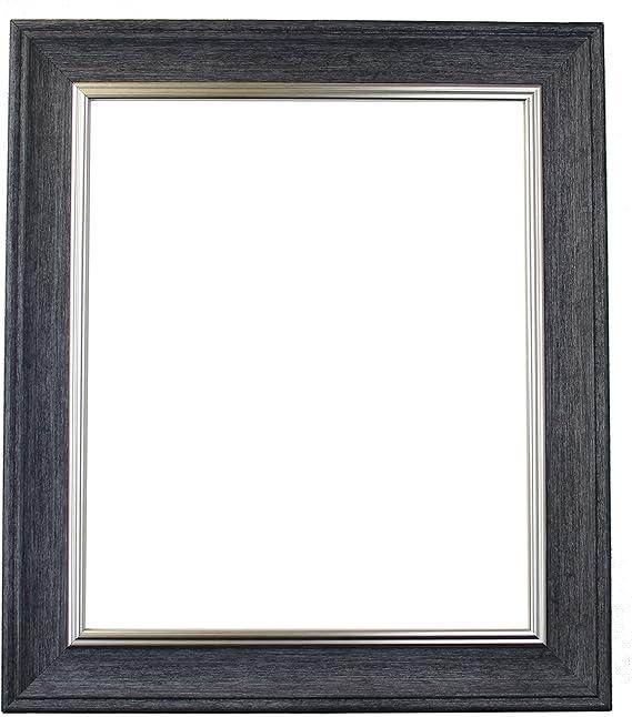 Double Sided Grey Picture Frame 12 x 10 Inch