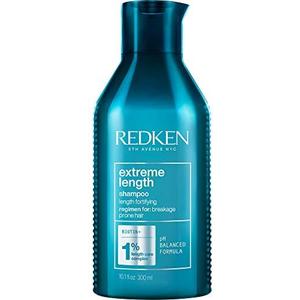 Redken Extreme Length Shampoo | Infused With Biotin | For Hair Growth | Prevents Breakage & Strengthens Hair, 300ml