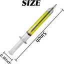 36PCS Syringe Pens, Retractable Fun Multi Color Novelty Pen for Nurses, Nursing Student School Supplies, Birthdays, Stocking Stuffers and Party Favor Gift