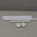 Tension Curtain Rod 30 To 63 Inch White Tension Rods Adjustable Spring Loaded Curtain Rods 7/8" Curtains Rods No Drilling Tension Rods For Windows Bedroom Closet Doorway Door
