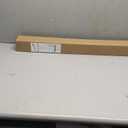 BRIOFOX Industrial Shower Curtain Rod - Spring Tension Shower Rod 43-72 Inch Tension Curtain Rod for Window or Bathroom, Satin Nickel