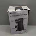 Newhouse Single Serve Coffee Maker compatible with K-cups Water Reservoir, Versatile Ground Coffee & K-Cup Compatibility, Adjustable Tray for Travel Mugs