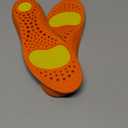 Insoles for Men and Women- Support Shock Absorption Cushioning Sports Comfort Inserts, Breathable Shoe Inner Insole for Running Walking Hiking Working(M) (M:Men:7-9|Women:8-10, Orange)