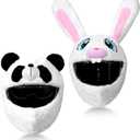 Chuarry Motorcycle Helmet Cover Cute Animal Cover Funny Decoration Dust Cap for Rides Gif (Helmet Not Included)