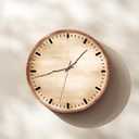 Uonlytech 5 Sets Wooden Clock Hands Replacement for Wall Clock DIY Repair Kit Black Walnut Finish