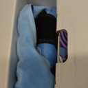 REVIX Full Leg Ice Pack Wrap Around Entire Leg, Reusable Gel Cold Wrap for Hip, Thigh and Knee, Soft Cold Compress Ice Pack Sleeve with 3 Straps (Large (Pack of 1), Blue)