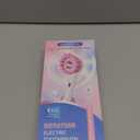 TEETHEORY Rotating Electric Toothbrush for Adults with 8 Brush Heads, Deep Clean Rechargeable Electric Toothbrush with 4 Modes and 2 Min Smart Timer, Last 30 Days and IPX7 Waterproof Pink (1 Count (Pack of 1))