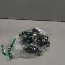 10 Blade Wood Stove Fan,Dual Motor Fireplace Fan,Wood Stove Fan Compatible with Buddy Heater, Heat Powered Fireplace Fan Log Burner Burning Stove Accessory Non Electric for Camping Outdoor Indoor Use