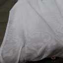 Curtains White, Size 55"x97"