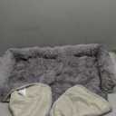 Dog Bed For Couch Large Human Dog Bed, Human Dog Bed, Universal Pet Furniture Protector Cover, Sofa Bed Cover For Dogs And Cats, Machine Washable For Medium Or Large Dog With Light gray, 35x30